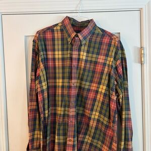 Orvis Multicolor Plaid Men's Shirt